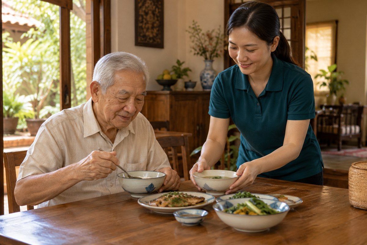 Bữa cơm ấm cúng